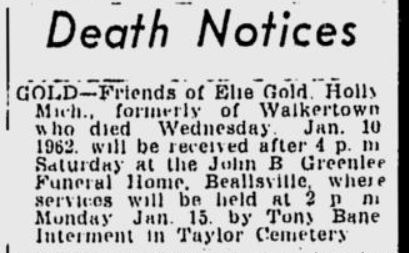 funeral notice